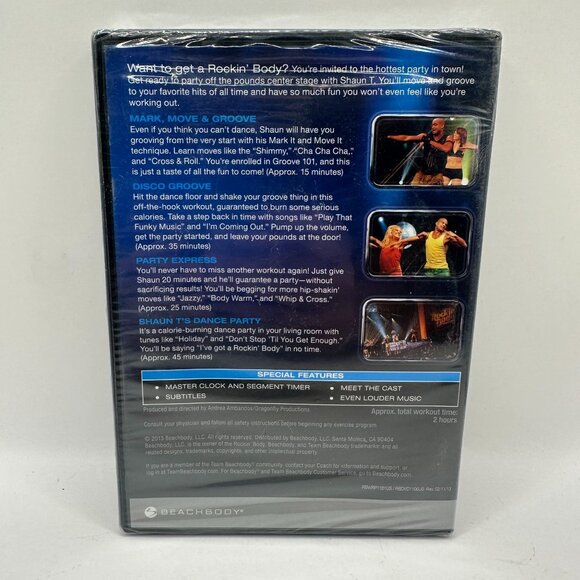Rockin Body DVD Workout Program With Shaun T & 4 Workouts - Picture 2 of 2